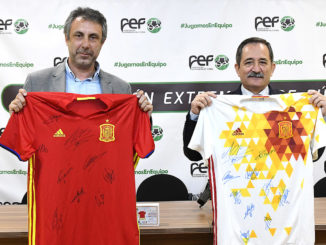 La Federación Extremeña de Fútbol y la Fundación Ícaro dan un nuevo impulso a su proyecto solidario de ayuda a la oncología infantil