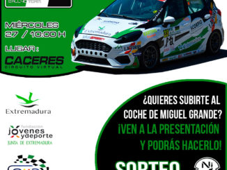 El Extremadura Rallye Team presenta sus credenciales para la nueva temporada