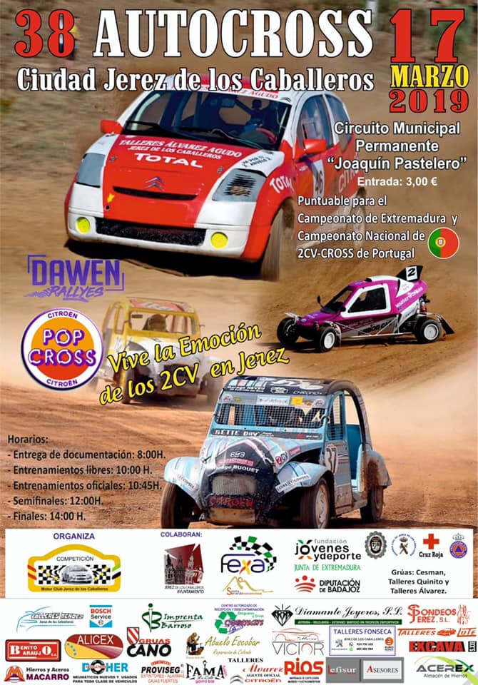 Arranca el Campeonato de Extremadura de AUTOCROSS
