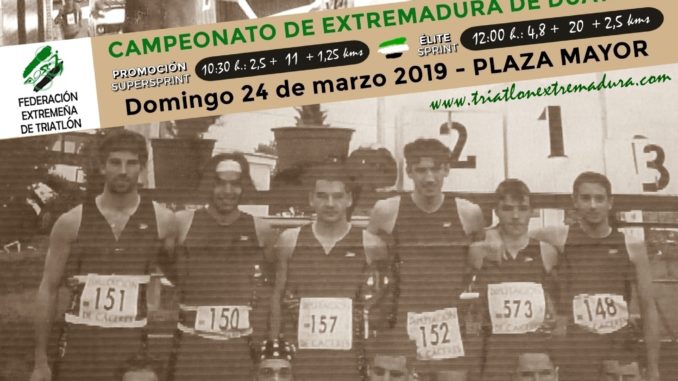 El Duatlón de Torrejoncillo cumple 20 años el domingo 24 de Marzo siendo Campeonato de Extremadura 2019