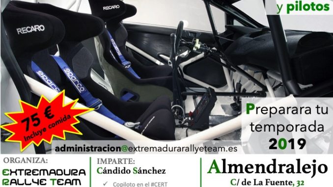 Curso de copilotos para comenzar bien la temporada 2019