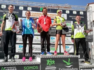 Dani Remón y Eva Sayago se proclaman campeones de Extremadura de Carreras por Montaña en Arroyomolinos
