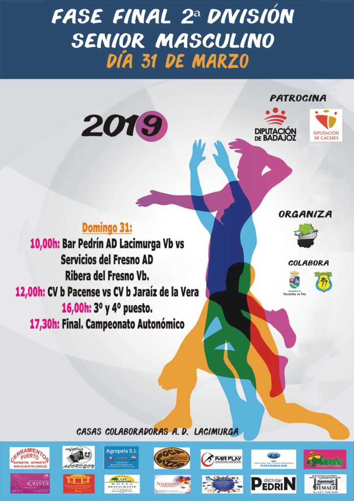 Fases Finales de los Campeonatos de Extremadura de Voleibol