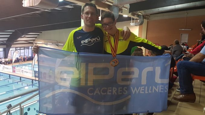 Guillermo Gracia pulveriza el récord de España de natación de 400 libres