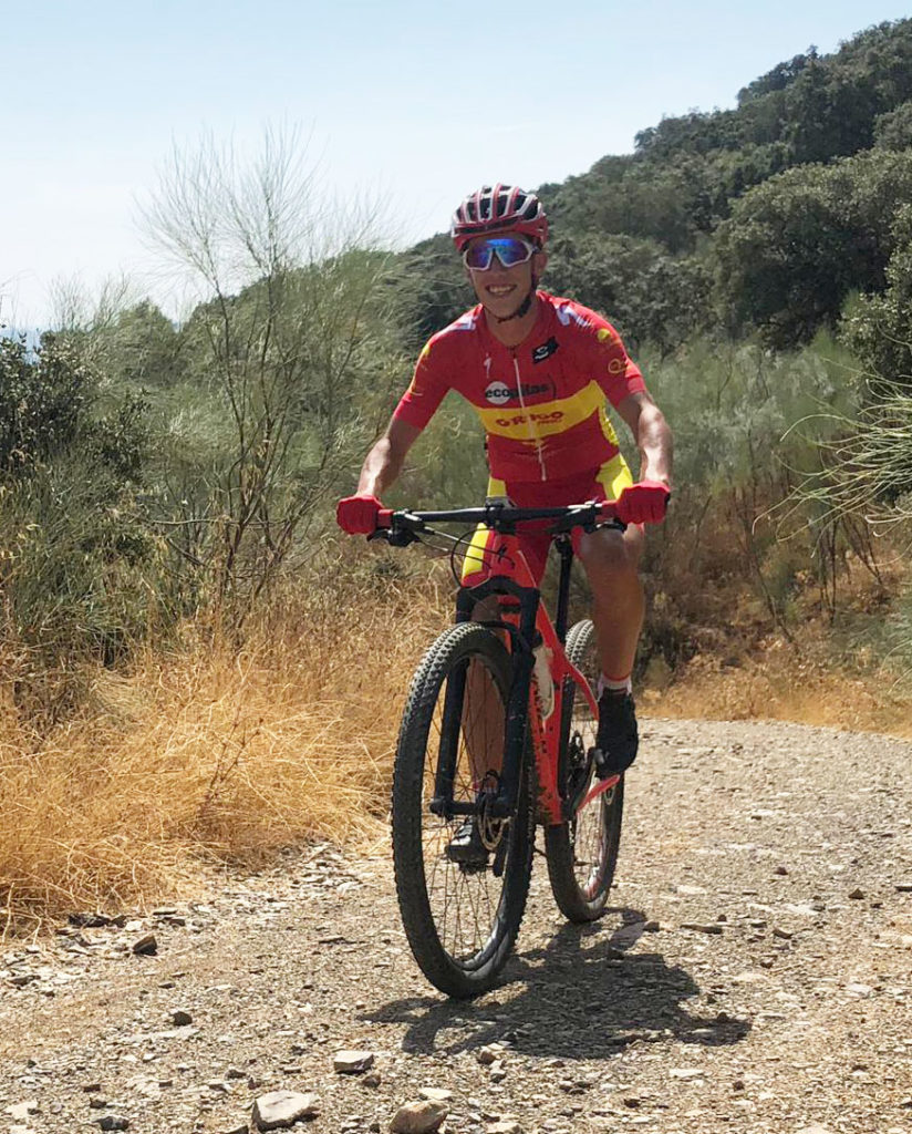 Manu Cordero buscará en la Jamón Bike de Calamocha revalidar su título de Campeón de España de Ultramaratón sub23