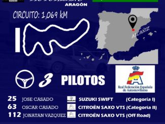 La Escudería Ráfagas Racing arranca en el Campeonato de España de Auto Cross de MotorLand Aragón
