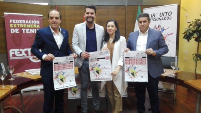 Presentado en sociedad la edición de 2019 del Circuito de Aficionados de Tenis