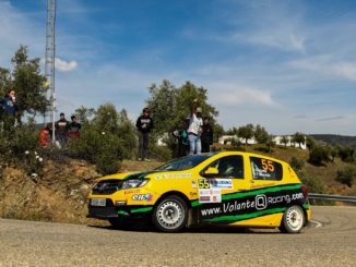 Quijada y Cuni Fernández primeros líderes de la Dacia Sandero tras Sierra Morena