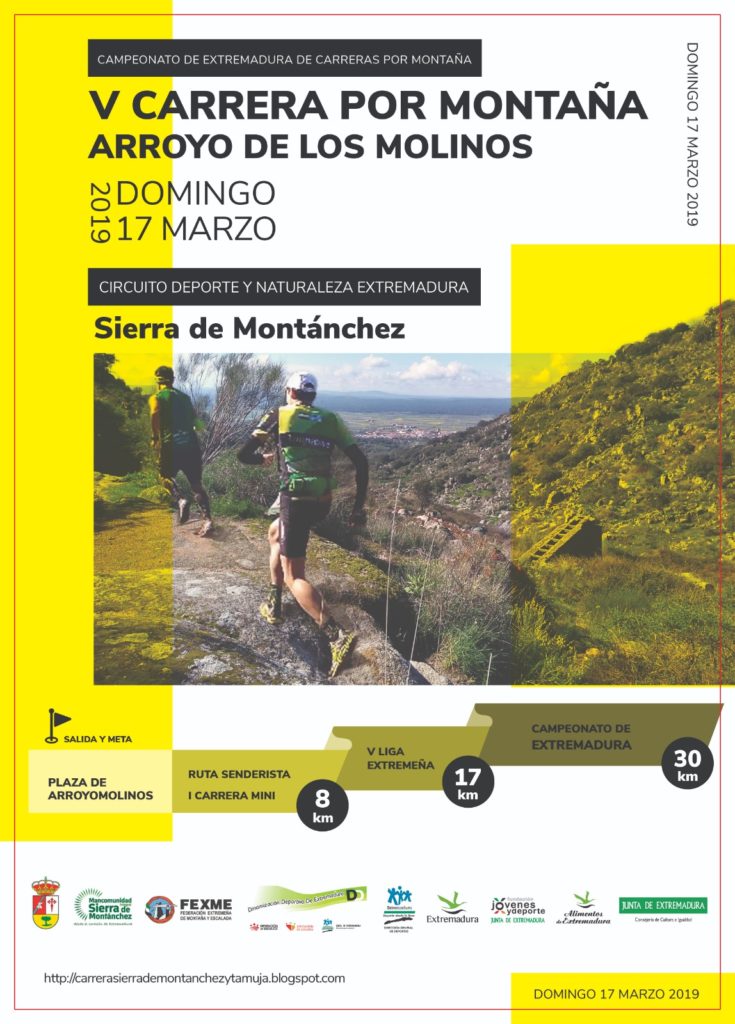 V carrera por montaña arroyo de los molinos