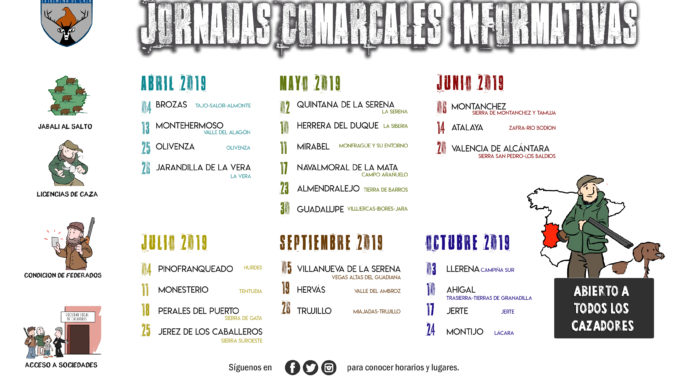 FEDEXCAZA celebrará reuniones con cazadores en 24 municipios para explicar las novedades de la Ley de Caza