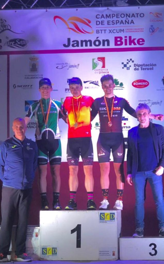 Extremadura-Ecopilas regresa de Calamocha con dos platas del nacional de Ultramaratón BTT