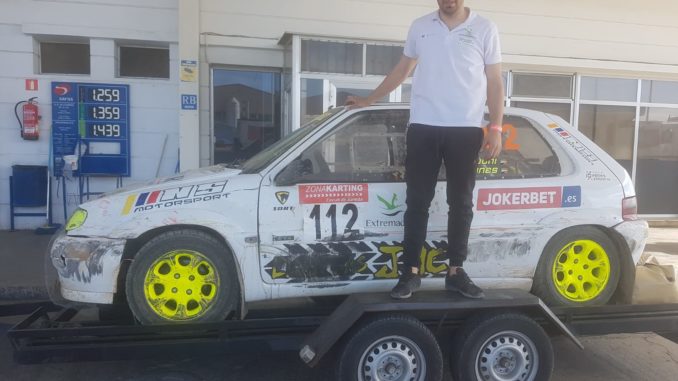 Los lances de carrera lastran la actuación extremeña en el Autocross de Lleida