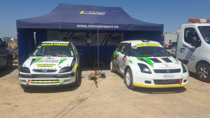 Los lances de carrera lastran la actuación extremeña en el Autocross de Lleida