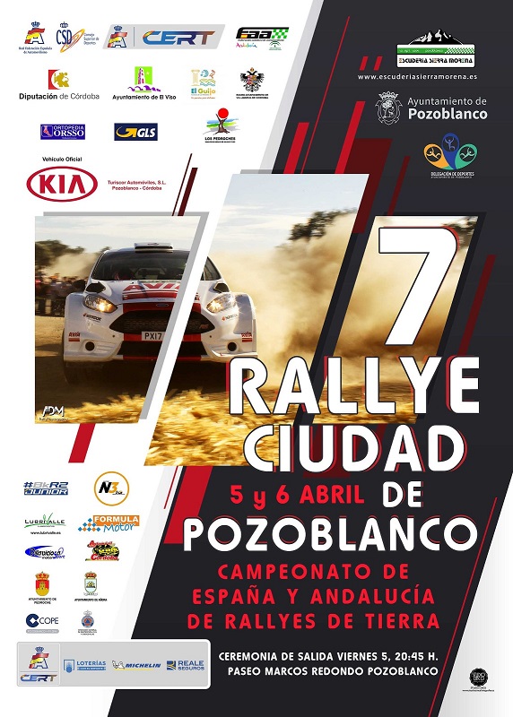 Una dupla de Faro de Extremadura en el Rallye Ciudad de Pozoblanco