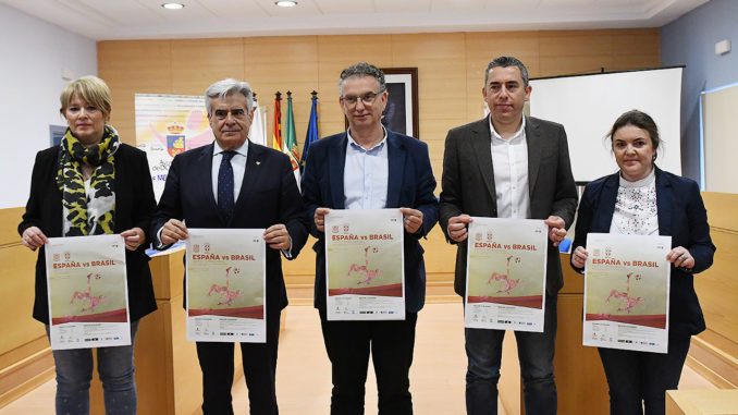 Presentado con grandes expectativas el España-Brasil femenino absoluto del 5 de abril en Don Benito