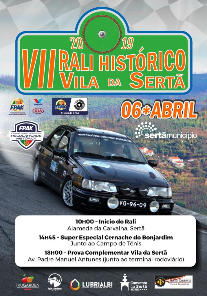 Importante participación extremeña en el VII Rali Histórico Vila da Sertà en Portugal