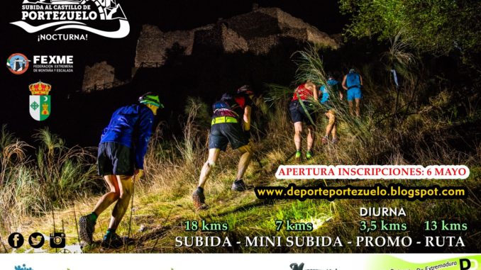 Abiertas las inscripciones de la XIII Subida al Castillo de Portezuelo
