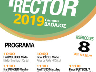 Finales Trofeo Rector en las Instalaciones Deportivas del Campus de Badajoz