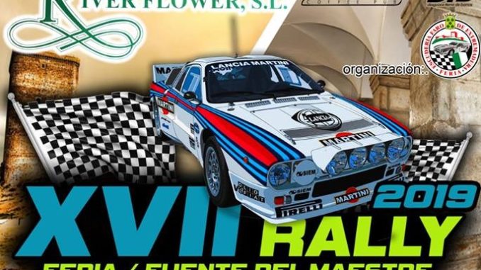 Hoy comienza el XVII Rally Villa de Feria-Fuente del Maestre