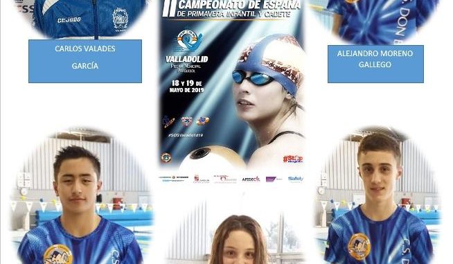 Cinco socorristas del Club Salvamento Don Benito en el Campeonato de España Cadete de Primavera
