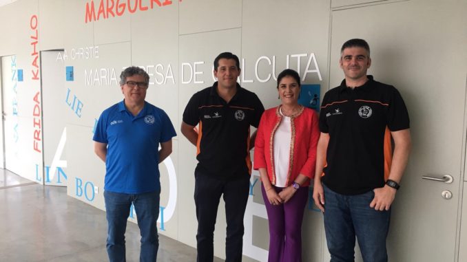 El Club Pacense Voleibol y el IMEX se reúnen para proyectos ilusionantes