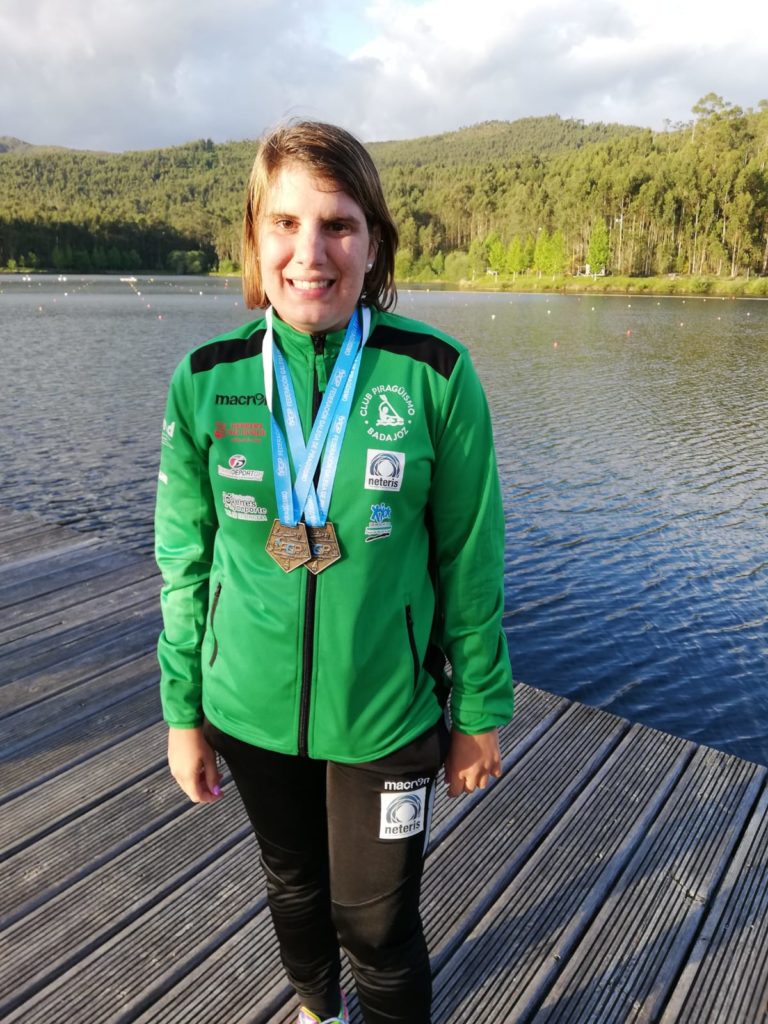 Elena Ayuso, campeona de la prueba de la Copa de España en Galicia