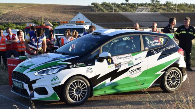 Grande y Sánchez representarán al ERT en el Rally Feria-Fuente del Maestre