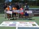 Jorge Aza y Alejandra Pinilla Campeones de Extremadura Tenis en categoría Alevín