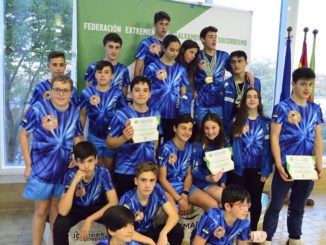 Los juveniles del Club Salvamento Don Benito Campeones de Extremadura por Equipos