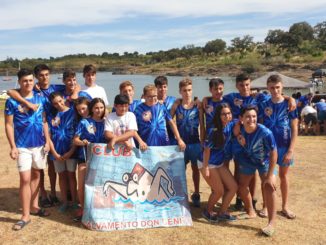 Diez podiums y cuatro mejores socorristas para el Club Salvamento Don Benito con motivo del Open de Extremadura de Aguas Abiertas 2019