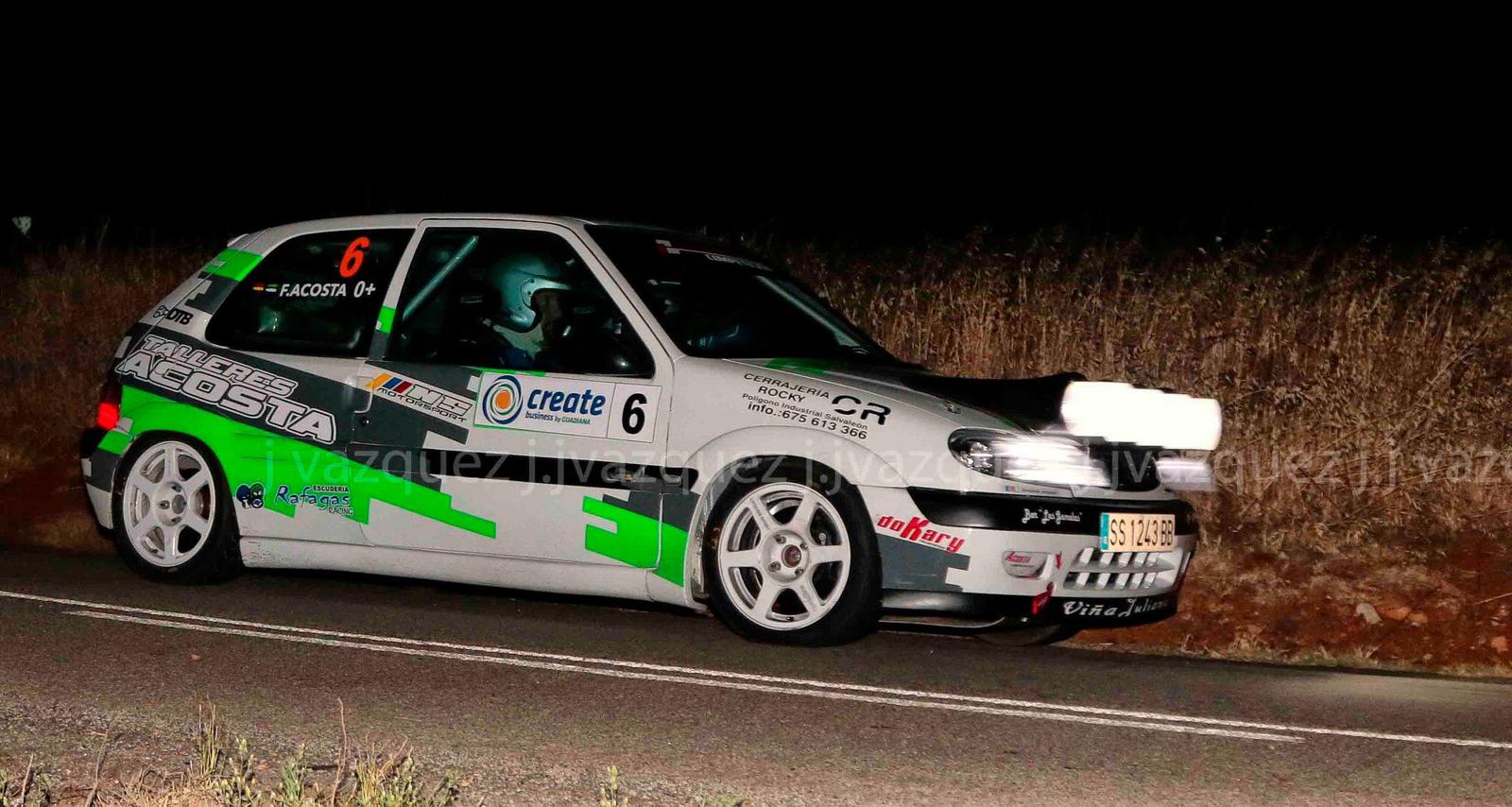 Representación extremeña en el Rallysprint Guisando -Arenas de San Pedro