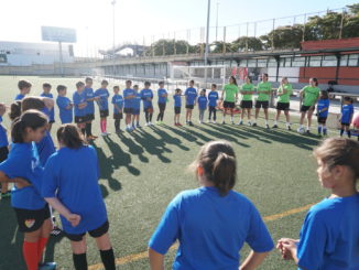 Estefa y Naya inician sus jornadas de tecnificación con más de 40 chicos y chicas