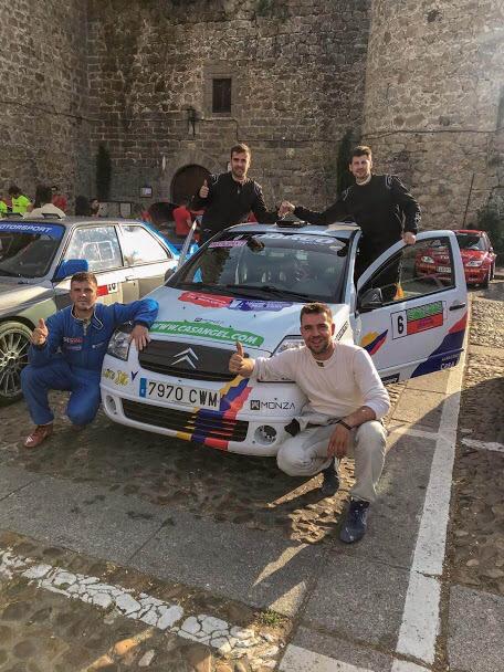 Argueta y Flores quintos en el Rallysprint Guisando -Arenas de San Pedro