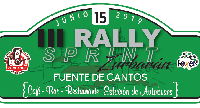El regional de asfalto cumple su cuarta cita con el Rallysprint Zurbarán- Fuente de Cantos