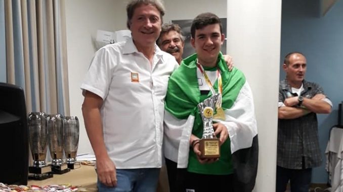 Carlos Delgado Campos Campeón de España de Salmónidos Mosca Juventud