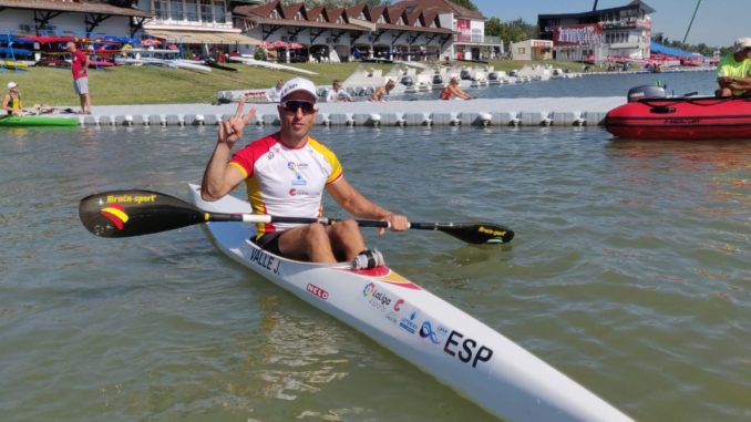 Juan Antonio Valle Gallardo hace historia al convertirse en el primer piragüista extremeño en conseguir una plaza para los Juegos Olímpicos de Tokio 2020