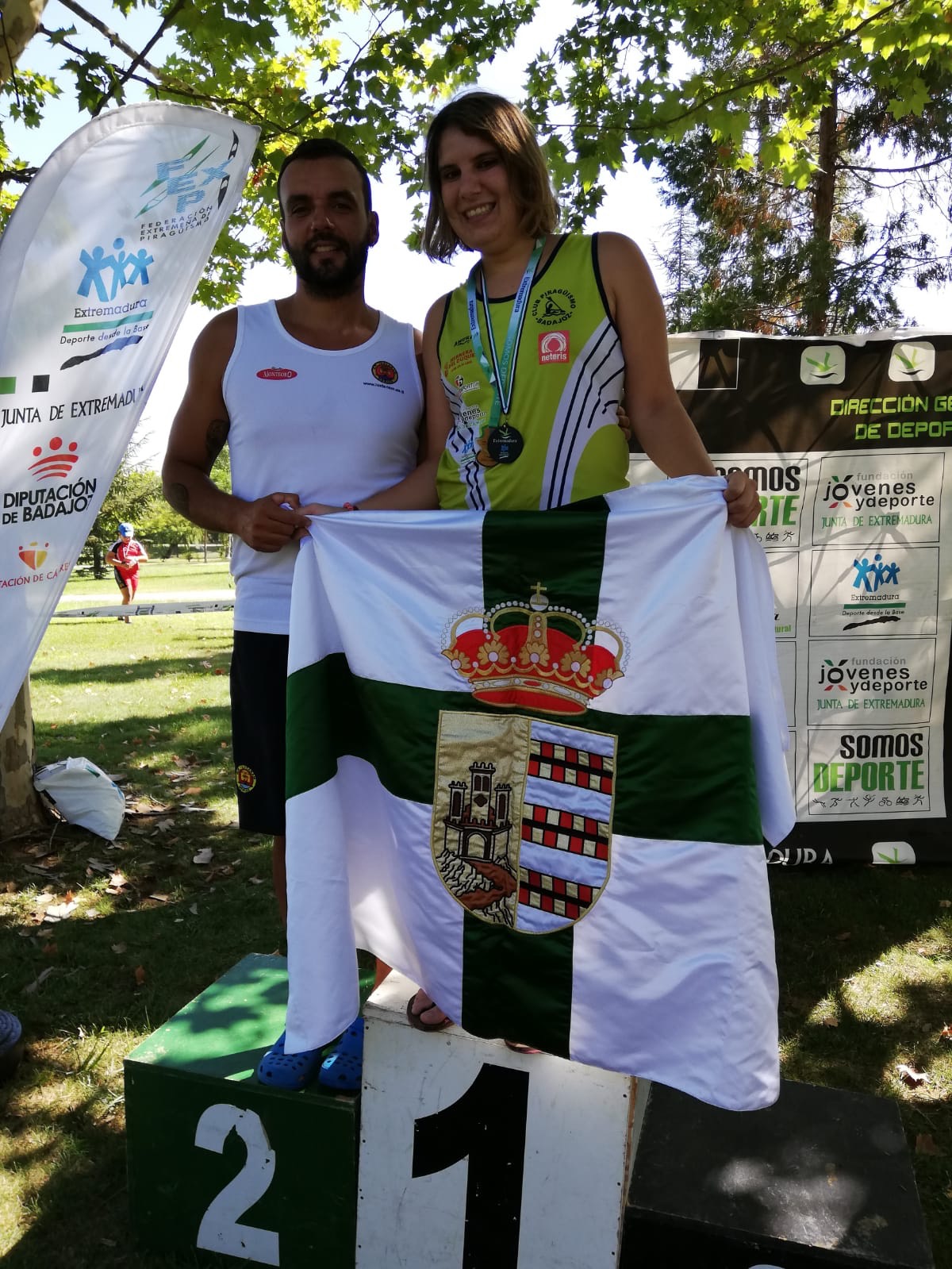 Elena Ayuso acaba primera en el Internacional de Mérida
