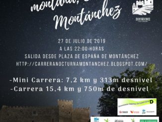 Este sábado se disputa la III Carrera Nocturna Sierra de Montánchez