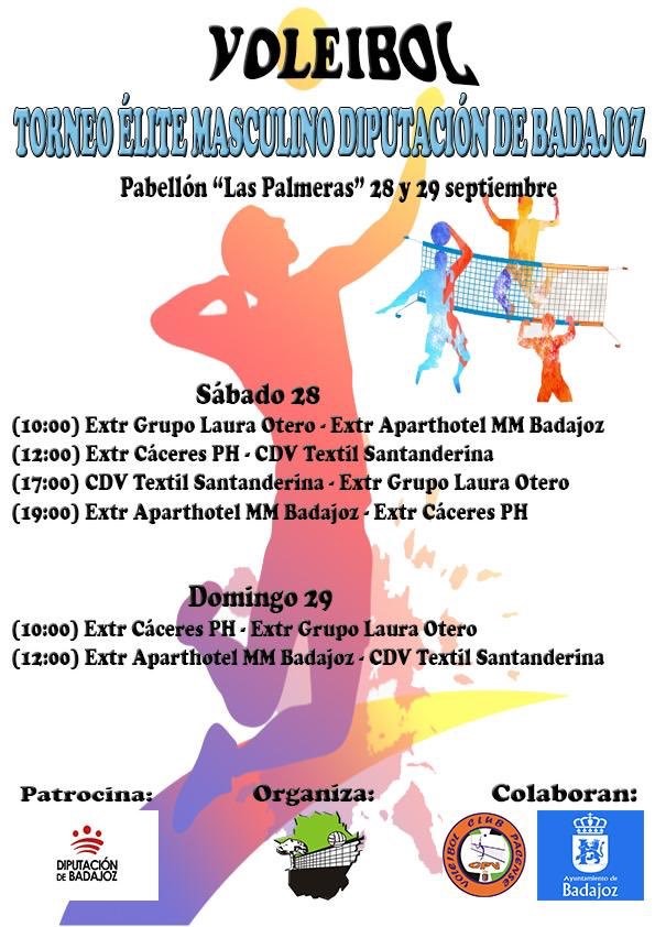 Trofeo Diputación de Badajoz en el Pabellón Las Palmeras