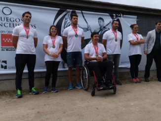 Bronce de Elena Ayuso y David Portela en los II Juegos Parainclusivos de Madrid