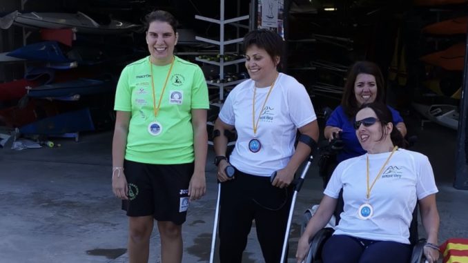 Elena Ayuso acaba primera en el Open Paracanoe de Zaragoza