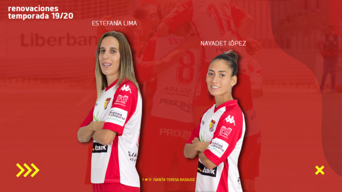 Estefa y Nayadet, renovadas para la próxima temporada