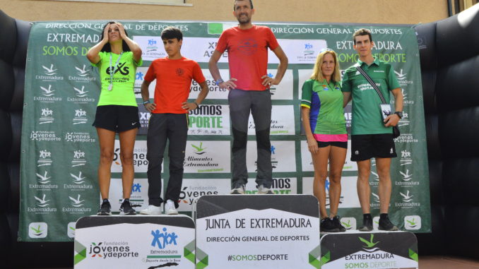 El Bejarano MIGUEL HERAS y la placentina MINERVA MUÑOZ reinan en Crono Asperillas