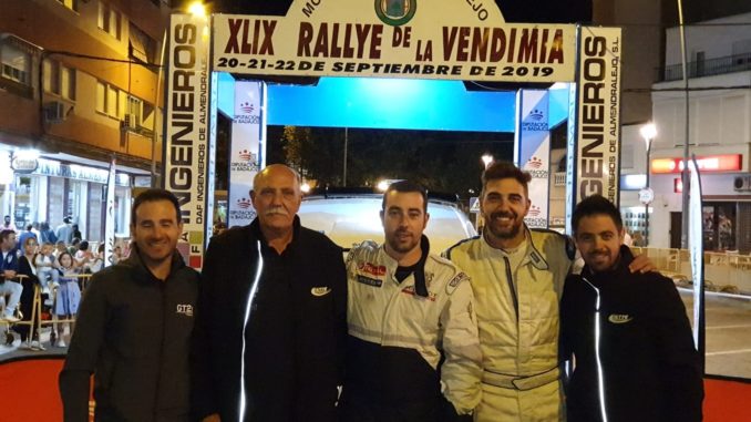 Noriego y Canelo prosiguen con su idilio en el Rallye de la Vendimia