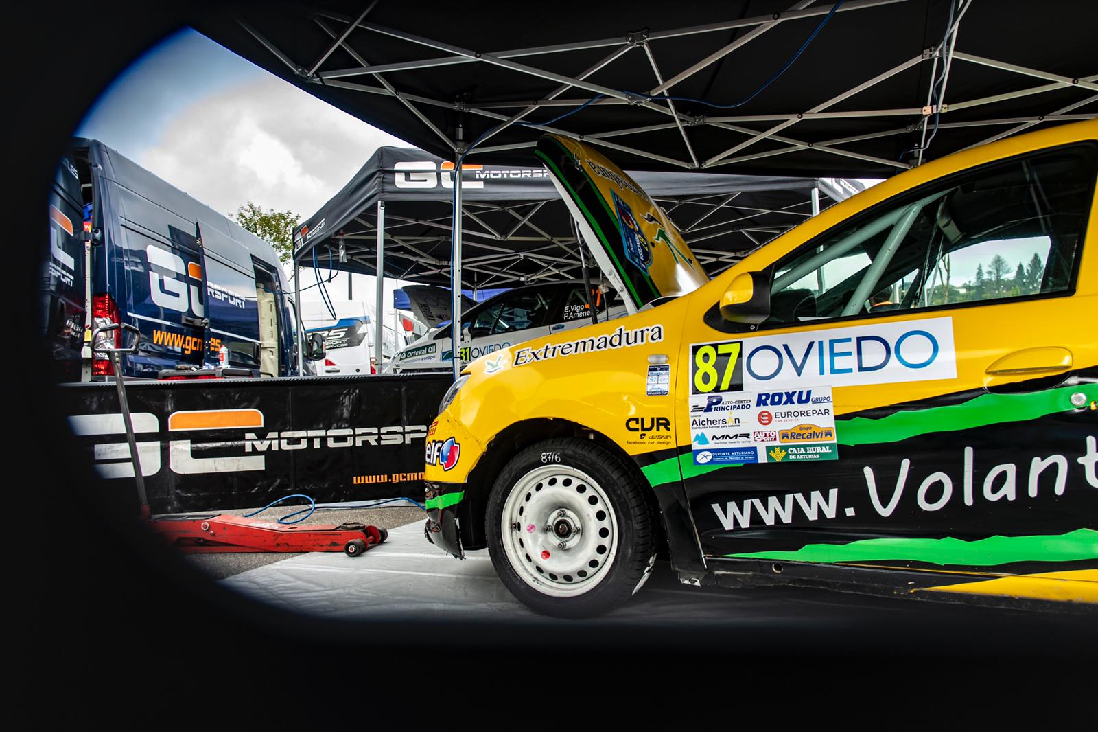 El Q Racing Extremadura de nota en el Rally princesa de Asturias