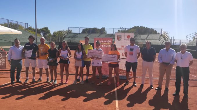 Sergio Davila y Lidia Gómez Campeones de Extremadura Absolutos