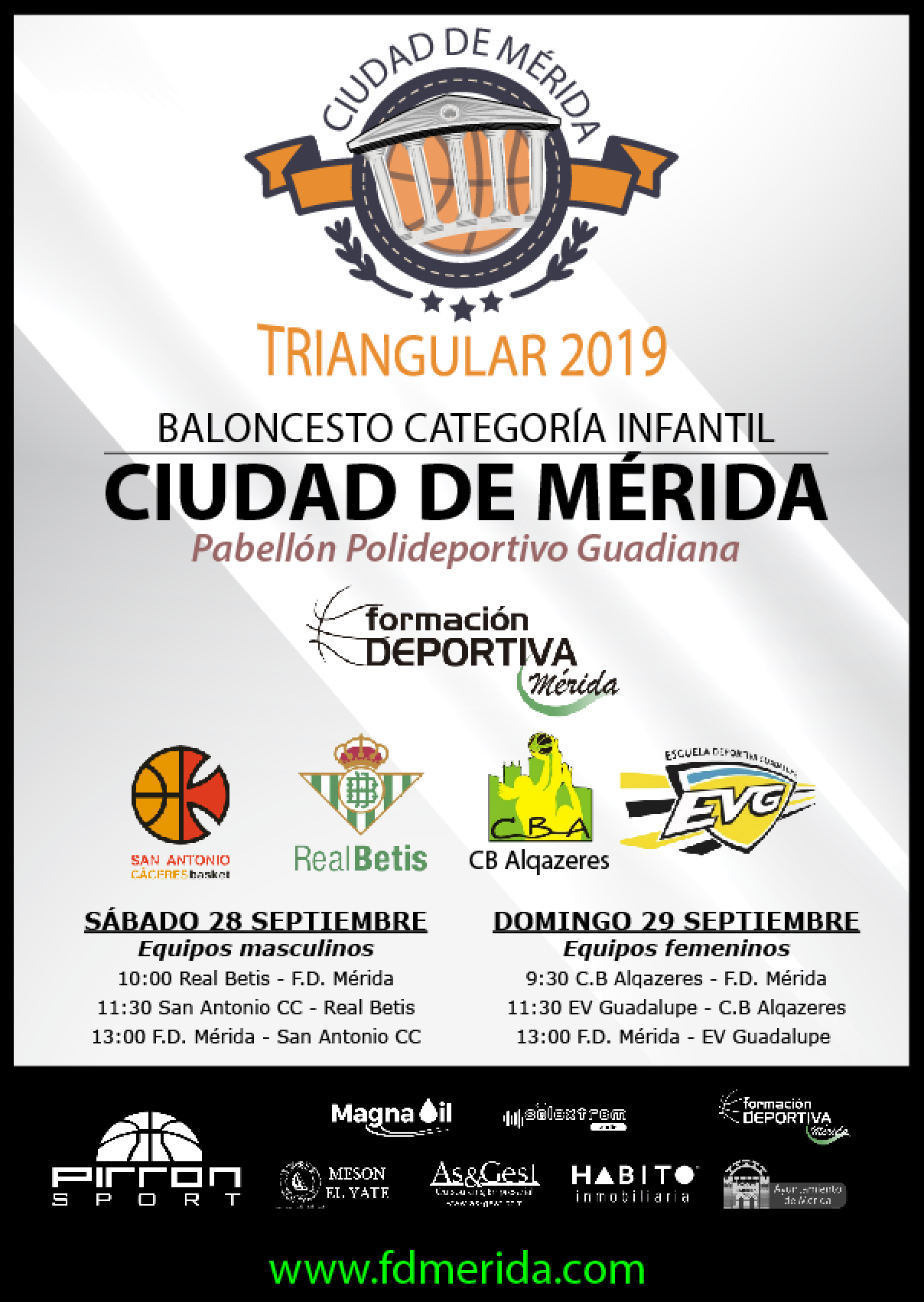 Torneo Triangular de baloncesto Ciudad de Mérida