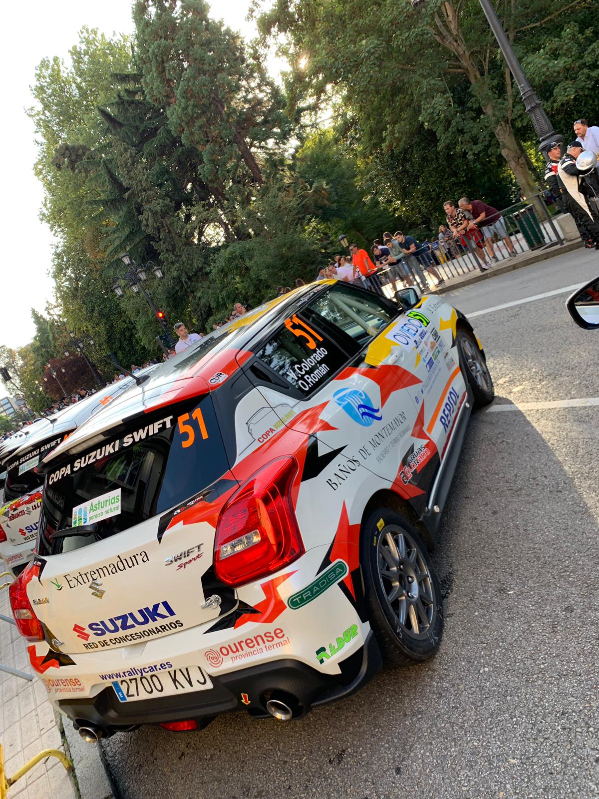 El Q Racing Extremadura de nota en el Rally princesa de Asturias