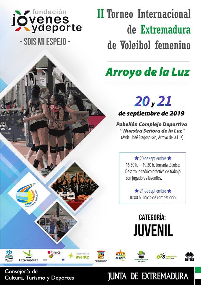 presentación II Torneo Internacional de Extremadura de Voleibol Juvenil
