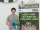 David Castellanos del Club Ajedrez Santa Isabel se impone en una edición récord del X Puente del Pilar